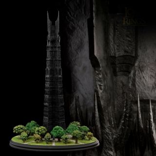 WETA LOTR THE TWO TOWERS ORTHANC BLACK TOWER OF ISENGARD ENVIRONMENT STATUE 2