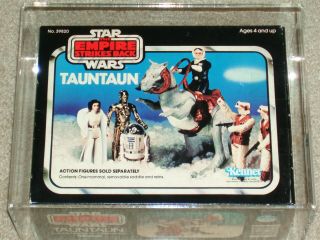 Vintage Star Wars 1980 Kenner Afa/cas 75 Tauntaun Esb Boxed Mib