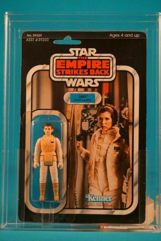 Star Wars Vintage Esb Princess Leia Hoth Outfit Moc Afa 80