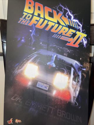 Back To The Future Hot Toys Set Marty Mcfly And Emmett Brown 3