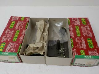 Set Of 2 Lgb 5050 Station Lamps / Street Lights G Scale