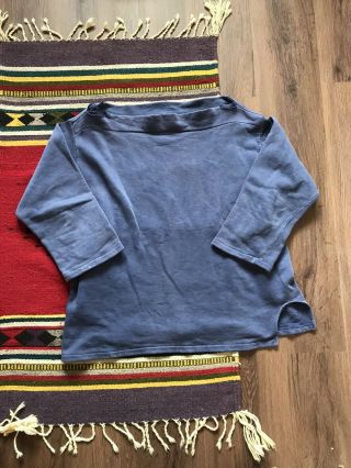Vintage Healthknit Boat Collar Sweatshirt 1950’s Sz Xl