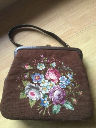 Damen Handtasche Gobelin Vintage München