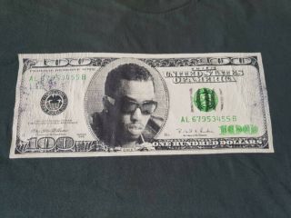 Rare Vintage 90s Puff Daddy Its All About The Benjamins Distressed T Shirt Rap T