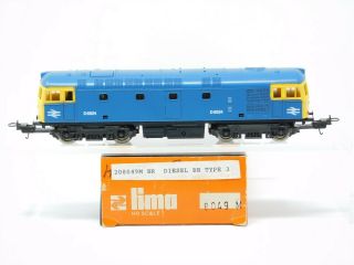 Ho Scale Lima 8049m Br British Railways Class 33 Diesel Locomotive D6524