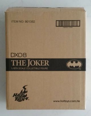 Hot Toys Dx08 Dx 08 1989 Batman The Joker Jack Nicholson 1/6 Scale Figure Rare