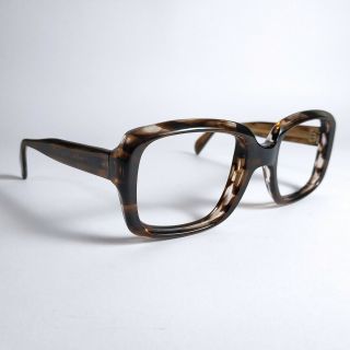 Metzler Old School Eyeglasses Gold Plated.  Vintage Tortoise Glasses Frame 70 - S.