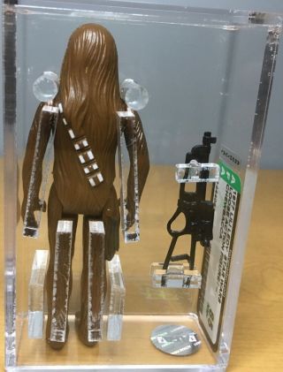 Star Wars Vintage Chewbacca LILI LEDY BLACK CROSSBOW AFA 85 NM, 2