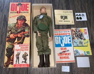 Gi Joe Vintage " Action Soldier " 7500 Box 12 Inch Action Figure 1964