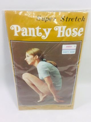 Stretch Panty Hose Pantyhose Vintage Nylon Stockings Annay 11 Pairs,
