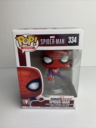 Funko Pop Games Marvel Gameverse Spider - Man Bobble - Head Figure 334