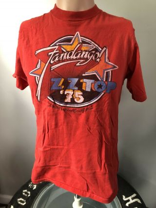 Rare Zz Top Fandango Tush 1975 T - Shirt M 70’s