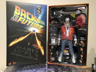 Hot Toys Marty Mcfly - Back To The Future 1/6 Scale Action Figure Exclusive