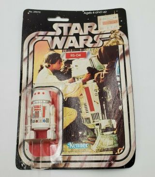 Vintage Star Wars 1979 R5 - D4 21 Back.