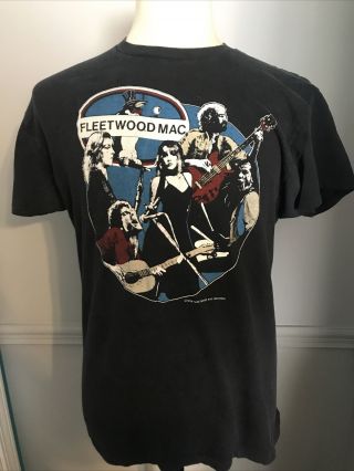 Fleetwood Mac 1970’s Vintage Concert T - Shirt Tusk Tour 79 - 80 Hanes Stevie Nicks