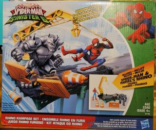 Spider - Man Vs Sinister 6 Spider - Man Rhino Rampage Play Set Ultimate - Tatho