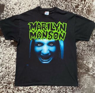 Vintage 1994 Marilyn Manson Single Stitch T - Shirt
