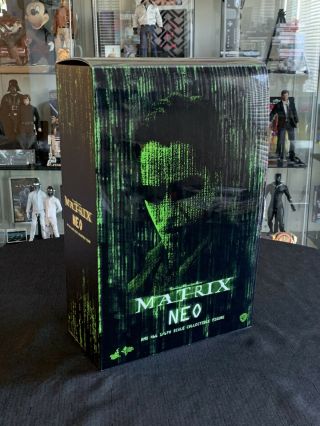 Hot Toys 1/6 Scale The Matrix Neo Action Figure,  Keanu Reeves,  Mms466,