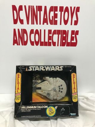 Star Wars Millennium Falcon Diecast Dca Special Offer Nm Vintage Kenner