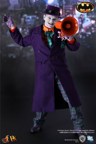 Hot Toys Joker Dx08 1/6 Figure From Batman 1989 Dx 08