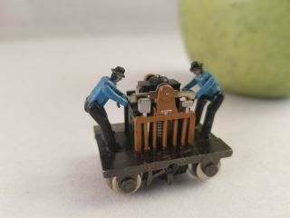 Bachmann Boxed Ho Scale Gandy Dancer Hand Car Powered People Move,  Too