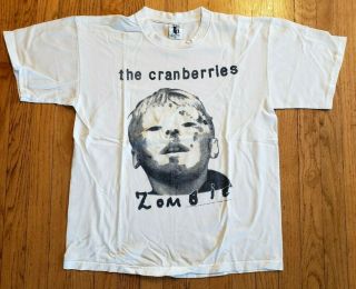 Vtg (1995) The Cranberries Zombie World Tour Concert T - Shirt Gem
