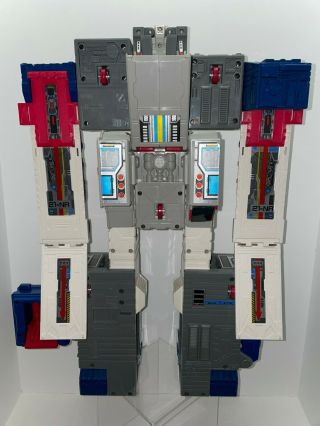 1987 Transformers G1 Fortress Maximus 100 Complete White Hasbro Takara A 4