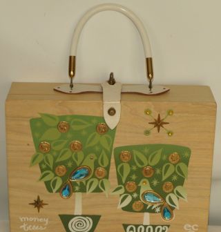 Vintage Enid Collins Of Texas Purse Dated 1966 Money Trees