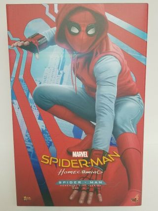 Hot Toys 1/6 Spider - Man Homecoming Homemade Suit Version Mms414 Factory