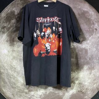 Vintage Slipknot Self Titled Debut Album Cover Tee Shirt Rare 1999