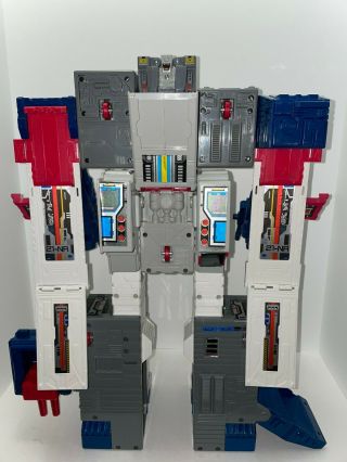 1987 Transformers G1 Fortress Maximus 100 Complete White Hasbro Takara B 3