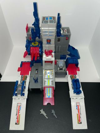 1987 Transformers G1 Fortress Maximus 100 Complete White Hasbro Takara B 5