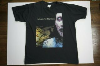 Vintage Marilyn Manson " Antichrist Superstar " T - Shirt,  Size Xl