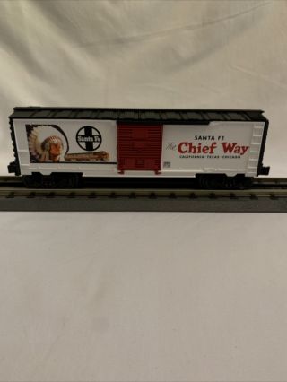 Lionel Classic Railway Art Boxcar Santa Fe The Chief Way 6 - 29942