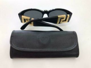 Versace Mod T24 Col 852 Sunglasses Black Gold From Japan