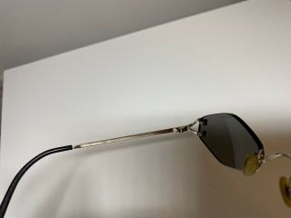 Cartier Vintage Sunglasses Soho Rare Rimless C Décor 3