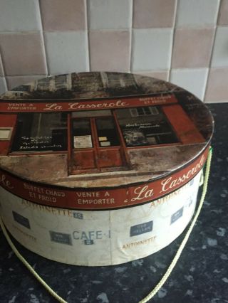 Ladies Hat Box With A French Theme By Tri Coastal Design