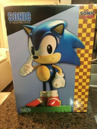 Sonic The Hedgehog 12” Collectible Statue First 4 Figures