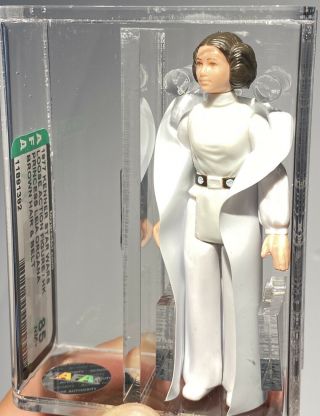 Afa 85 Star Wars 1977 Loose Princess Leia Organa Brown Hair And Belt Kenner Nm,