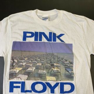 Vintage Pink Floyd Shirt 1988 Tour 80s Band Concert Tour Music L Graphic Rare