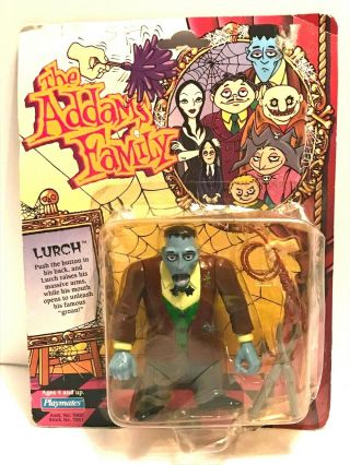 Vintage The Addams Family Lurch Action Figure 1992 Playmates Moc