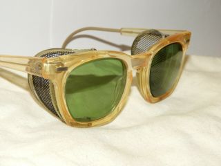Vintage 60s Cesco Sunglasses Safety Glasses Usa