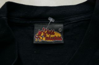 vintage 90s WORLD INDUSTRIES LOGO T SHIRT XL Corp Logo Devilman skateboard/punk 5