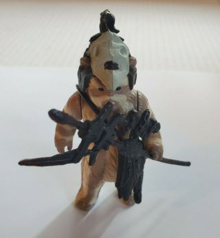 Vintage Star Wars Figures - Logray Ewok Complete & All Accessories