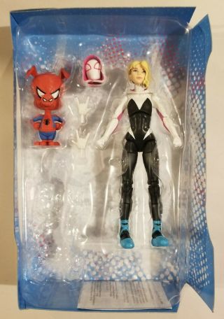 Gwen Stacy & Spider - Ham Into The Spider - Verse Marvel Legends Spider - Man Loose