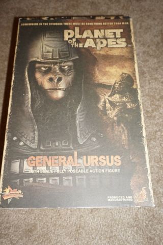 Planet Of The Apes General Ursus 1/6 Scale Hot Toys Figure Great Shape