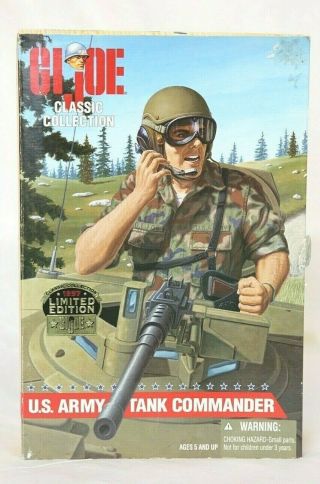 Gi Joe 1997 Classic Limited Edition Us Army Tank Commander Action Figure,  Nib