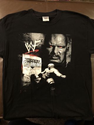 Wwf 1999 Royal Rumble Shirt Xl.  Stone Cold Steve Austin.  No Chance In Hell.