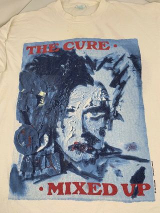Vintage The Cure Mixed Up T - Shirt Osfa 1990 Band Single Stitch Cotton Republic
