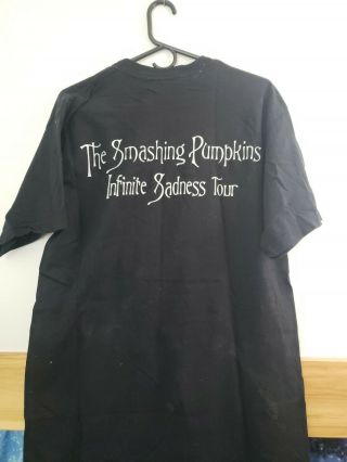 Vintage Smashing Pumpkins Infinite Sadness 1996 Tour T - Shirt L devil 3
